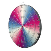 Cible De Fléchettes Texture métallique brillante (Devant droit)