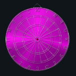 Cible De Fléchettes Texture métallique minimale à chaud<br><div class="desc">Elégante texture métallique rose chaud look aluminium brossé. Design minimaliste simple et moderne,  élégant.</div>