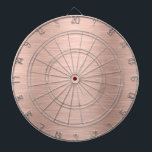 Cible De Fléchettes Texture métallique rose-or<br><div class="desc">Une texture métallique rose-or moderne et tendance.</div>