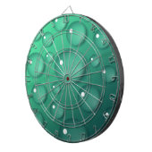 Cible De Fléchettes Texture turquoise Raindrop (Devant droit)