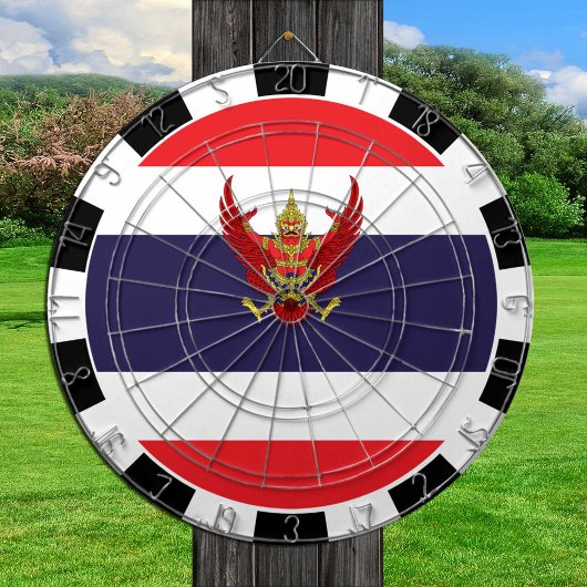Cible De Fléchettes Thailande Dartboard & Thai Flag / jeu board