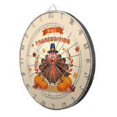 Cible De Fléchettes Thanksgiving large chicken (Devant droit)