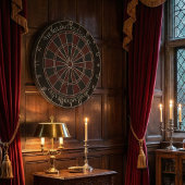 Cible De Fléchettes The Melancholy Court - Gothic Dark Academia Custom