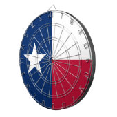 Cible De Fléchettes The Texan Lone Star State Flag of Texas (Devant droit)