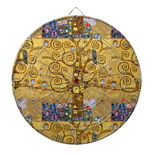 Cible De Fléchettes “ The Tree of Life ” , Gustav Klimt (Devant)