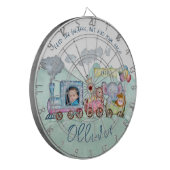 Cible De Fléchettes Thème Dessin du mignon train engène (Devant gauche)