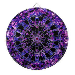 Cible De Fléchettes tiedye