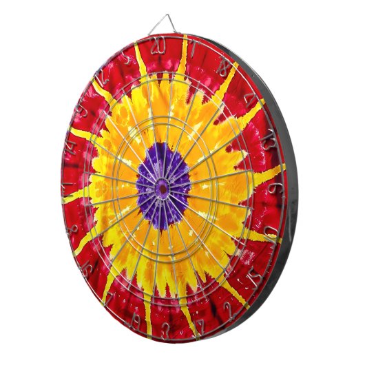 Cible De Fléchettes tiedye (Devant droit)