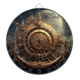 Cible De Fléchettes Tige céleste Steampunk