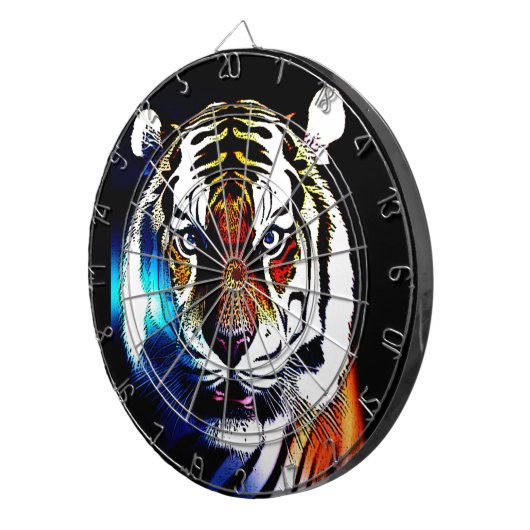 Cible De Fléchettes Tigre (Devant droit)