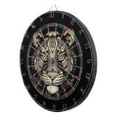 Cible De Fléchettes Tigre d'or (Devant droit)