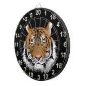 Cible De Fléchettes Tigre jaune (Devant droit)