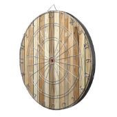 Cible De Fléchettes Tissu de bois (Devant droit)