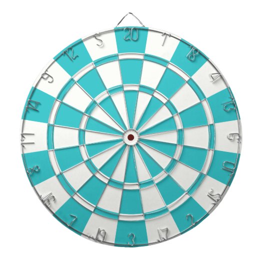 Cible De Fléchettes Topaz Bleu Et Blanc (Devant)