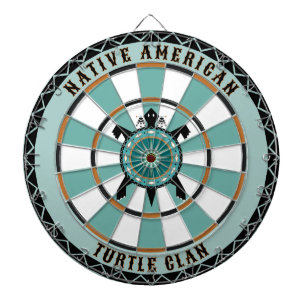 Cible De Fléchettes Tortue amérindienne