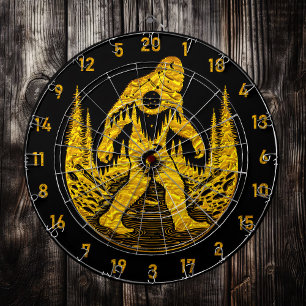 Cible De Fléchettes Toucher Bullseyes et Bigfoot Dreams