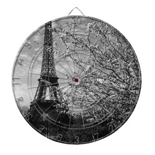 Cible De Fléchettes Tour vintage Paris Eiffel
