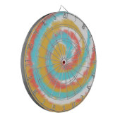 Cible De Fléchettes Tourbillon Tie-Dye Arc-en-ciel (Devant gauche)