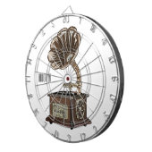 Cible De Fléchettes Tourne-disque dessin animé (Devant droit)