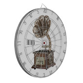 Cible De Fléchettes Tourne-disque dessin animé (Devant gauche)