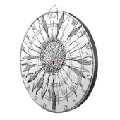 Cible De Fléchettes Tournesol illustré (Devant droit)