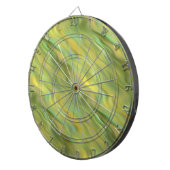 Cible De Fléchettes Tournesol Jaune Wavy Texture (Devant droit)