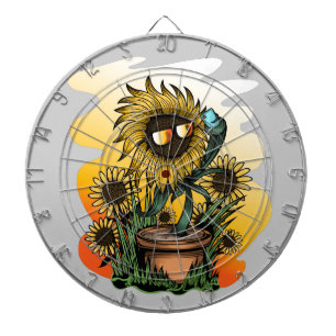 Cible De Fléchettes Tournesol trop Cool