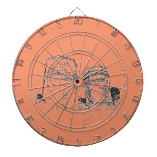 Cible De Fléchettes Tours d'eau de Grodno en Biélorussie (Devant)