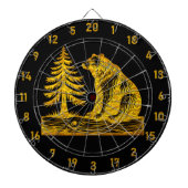 Cible De Fléchettes Tours des arbres et conception des ours (Devant)