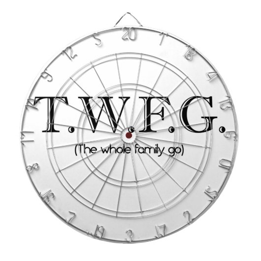 Cible De Fléchettes Toute la famille va Dartboard (Devant)