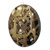 Cible De Fléchettes travail d'horloge (Devant droit)