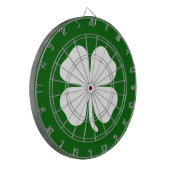 Cible De Fléchettes Trèfle vert irlandais chanceux (Devant gauche)