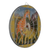 Cible De Fléchettes Trio d'art africain (Devant gauche)