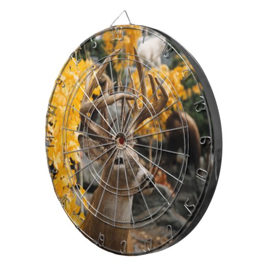 Cible De Fléchettes Trophée Deer (Devant droit)