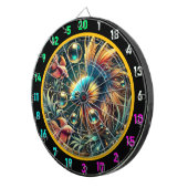 Cible De Fléchettes Tropical Elegance Betta Dartboard Design (Devant droit)