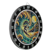 Cible De Fléchettes Tropical Surfer Energy Room Art (Devant gauche)