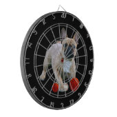 Cible De Fléchettes Trottinette Bouledogue Français Saut French Bulldo (Devant gauche)