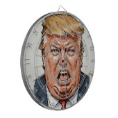 Cible De Fléchettes 🎯 Trump Dartboard – Take Your Best Shot! (Devant gauche)