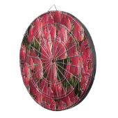 Cible De Fléchettes Tulipes roses florales (Devant droit)