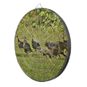 Cible De Fléchettes Turquie sauvage, couleurs du Camouflage (Devant droit)