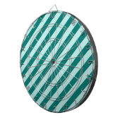 Cible De Fléchettes Turquoises bandes (Devant droit)