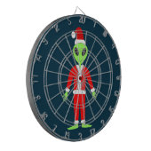 Cible De Fléchettes UFO Ho Ho Père alien de Noël (Devant gauche)