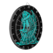 Cible De Fléchettes Un ange endormi sur la pierre (Devant gauche)