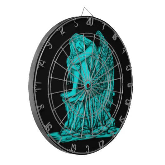 Cible De Fléchettes Un ange endormi sur la pierre (Devant gauche)