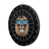 Cible De Fléchettes Un chat Cool (Devant droit)