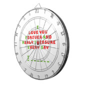 Cible De Fléchettes Un drôle de message caché (Devant droit)