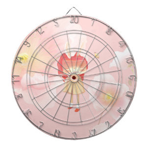 Cible De Fléchettes Un jardin dans mon coeur