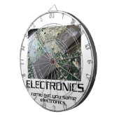 Cible De Fléchettes Un peu d'électronique. (Devant droit)