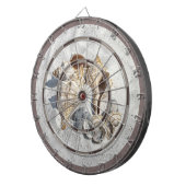 Cible De Fléchettes Une collection de coquillages sur un tableau de fl (Devant droit)