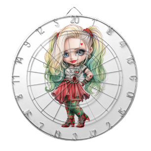 Cible De Fléchettes Une collection de designs Halloween de fille migno